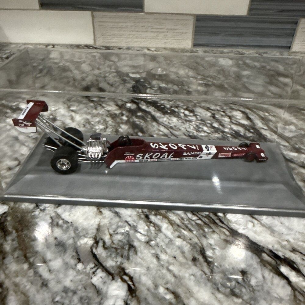1993 Corgi DON SNAKE PRUDHOMME SKOAL BANDIT RED DRAGSTER NHRA 1/43 Scale
